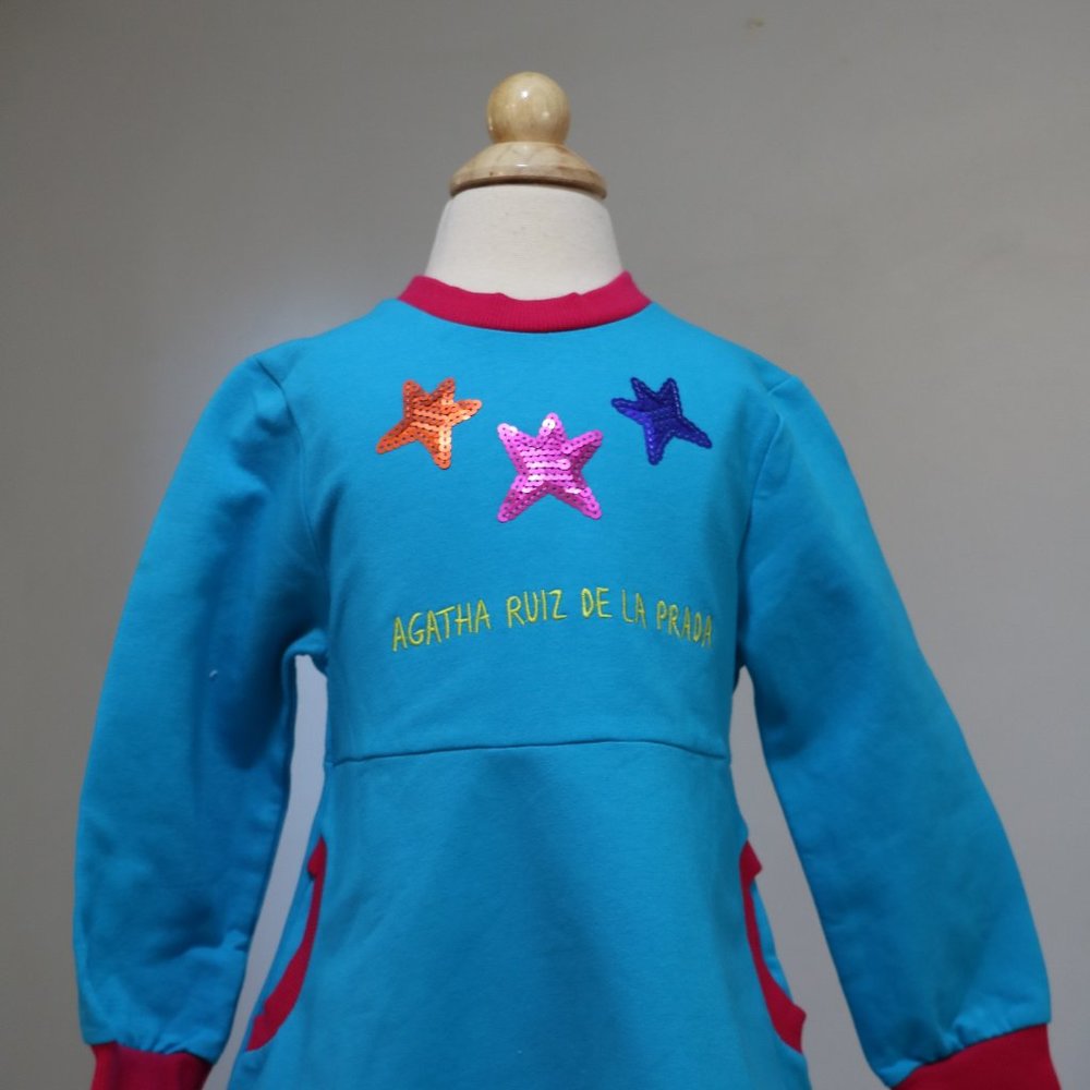 Agatha Ruiz De La Prada turquiose dress NWT